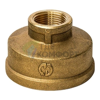 Муфта STOUT ВВ 2 x 3/4 латунная - фото 1