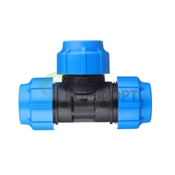 Тройник 63 ПНД Политэк - фото 3