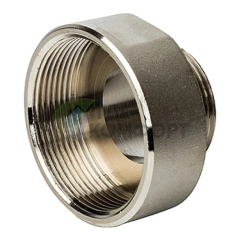 Переходник STOUT ВН 2 x 1 1/4 внутренняя/наружная резьба никелированный - фото 3