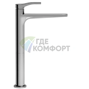 Смеситель для раковины Fantini AL/23 — хром, излив 170 мм, без донного клапана (26 02 B006WF) - фото 1