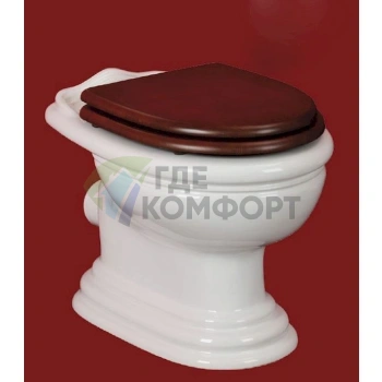 Приставной унитаз Migliore Milady BI со скрытым монтажом: элегантность и стиль - фото 2