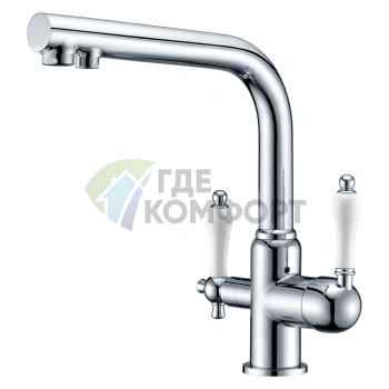 31144 Смеситель KAISER Vincent для кухни с подключением фильтра для питьевой воды - фото 1