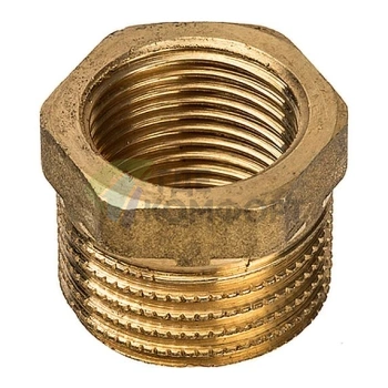 Футорка STOUT 1/2 x 3/8 латунная - фото 1