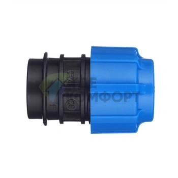 Муфта с внутренней резьбой 32x1 ПНД Политэк - фото 2