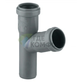 Тройник канализационный HTEA 32х32/67° Ostendorf - фото 2