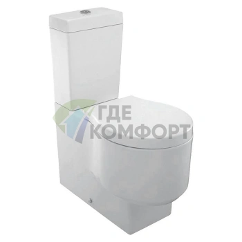 Унитаз-компакт прямоугольный Jacob Delafon Formilia Viragio 4449K