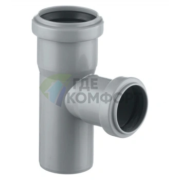 Тройник канализационный HTEA 50х40/90° Ostendorf - фото 2