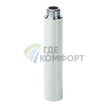 Удлинитель STOUT латунный 1/2 x 100 хромированный - фото 1