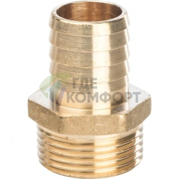 Штуцер с наружной резьбой STOUT НР 1 x 30 - фото 2