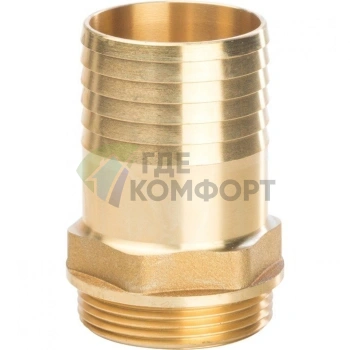 Штуцер с наружной резьбой STOUT НР 1 1/4 x 40 - фото 2