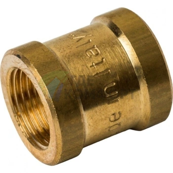 Муфта STOUT ВВ 3/8 внутренняя резьба латунная - фото 4