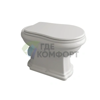 Унитаз Kerasan Retro 101101 со средним бачком-гор. выпуск - фото 2