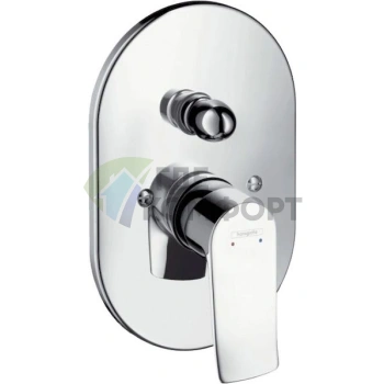 Смеситель для ванны/душа Hansgrohe Metris 31484000, 3-режимный - фото 1