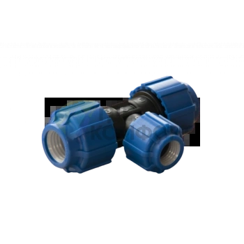 Тройник переходной 32x25x32 ПНД Политэк - фото 2