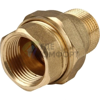 Разъемное соединение американка прямое 3/4, латунное Itap - фото 1