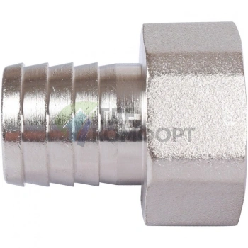 Штуцер ВР 1x25, никелированный Stout - фото 4