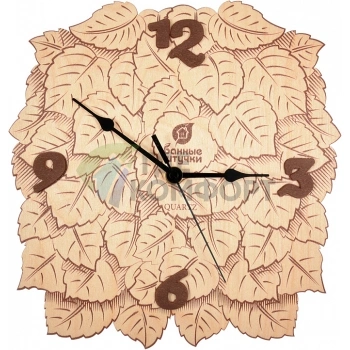 Часы для бани и сауны Банные штучки 32367 Листья