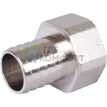 Штуцер ВР 1x25, никелированный Stout - фото 3