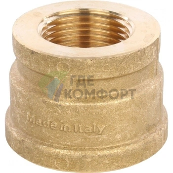 Муфта STOUT ВВ 1 1/4x1 латунная - фото 2