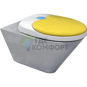 Подвесной унитаз Okeanus 1-003.4 Р с детским сиденьем — компактное решение для всей семьи