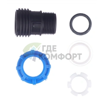 Муфта с наружной резьбой 25x1 ПНД Политэк - фото 4