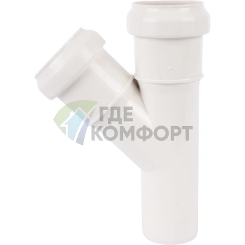 Тройник Sinikon КОМФОРТ ПЛЮС D 040x040x45° 508007.K - фото 2