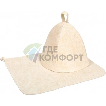 Набор для бани и сауны Hot Pot 41217 белый - фото 1