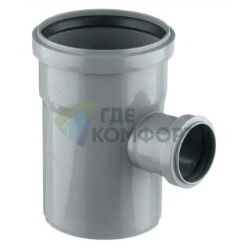 Тройник канализационный HTEA 110х50/90° Ostendorf - фото 2