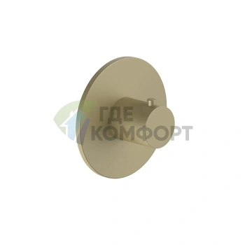 Термостатический смеситель для душа Fantini Nostromo Matt British Gold PVD (87 P6 G500B) - фото 1