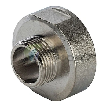 Переходник STOUT ВН 1 1/4 x 3/4 внутренняя/наружная резьба никелированный - фото 4