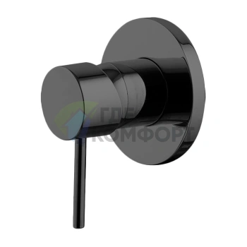 Встроенный смеситель для душа FIMA Carlo Frattini SPILLO UP брашированный черный хром (F3033/1CS) - фото 1