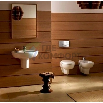 Подвесной унитаз Jacob Delafon Mideo E4345G-00 — стиль и комфорт - фото 3