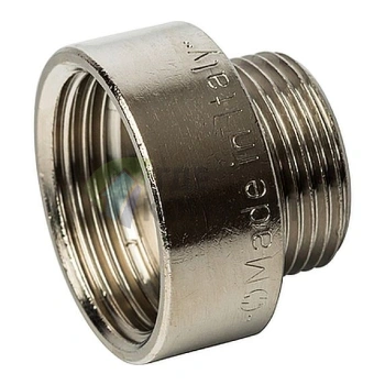 Переходник STOUT ВН 1 x 3/4 внутренняя/наружная резьба никелированный - фото 3