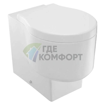 Приставной унитаз Jacob Delafon Formilia Viragio E4772-00: компактное решение для вашего санузла - фото 1