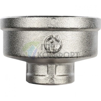 Муфта STOUT ВВ 2 x 3/4 никелированная - фото 2