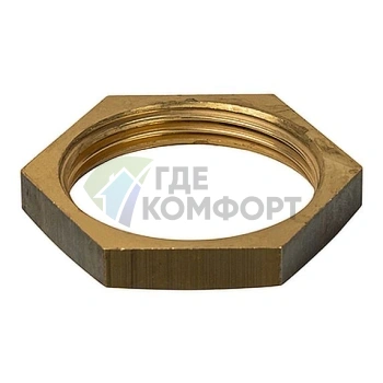 Контргайка STOUT 1 1/4 латунная - фото 2