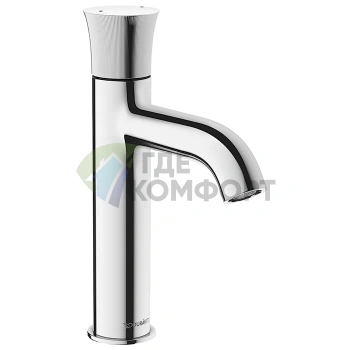 Смеситель для раковины Duravit White Tulip, хром, без донного клапана (WT1020002010) - фото 1