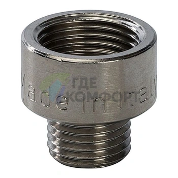 Переходник STOUT ВН 3/8 x 1/4 внутренняя/наружная резьба никелированный - фото 1