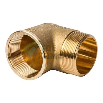 Угольник STOUT наружная/внутренняя резьба латунный НВ 2 - фото 1