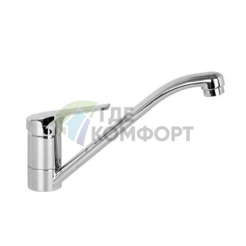 Кухонный смеситель Carlo Frattini Serie 4 с вращающимся изливом в хроме (F3767CR) - фото 1
