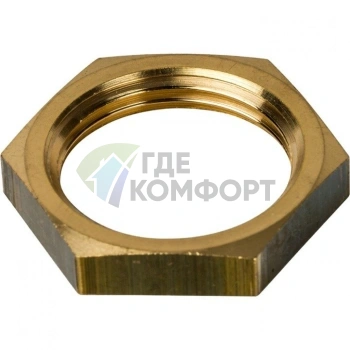 Контргайка STOUT 1 латунная - фото 4