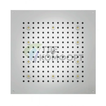 Верхний душ BOSSINI DREAM-CUBE 470x470 мм с LED RGB подсветкой и хромотерапией (H37456.030) - фото 1