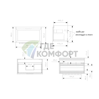 Керамическая раковина Eban Clever 81 81x46,5 см с одним отверстием белого цвета (FPLCL081-Bx1) - фото 2