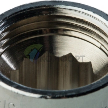 Удлинитель STOUT латунный 3/4 x 10 хромированный - фото 4