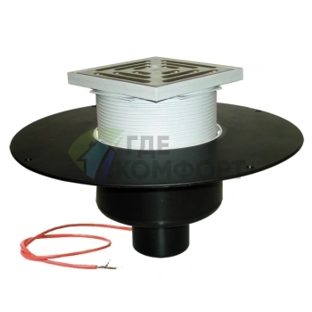 Кровельная воронка HL62.1BF с электроподогревом и трапом