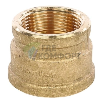 Муфта STOUT ВВ 1 1/2 x 1 1/4 латунная - фото 1