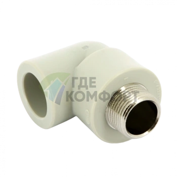 Угольник PPR с наружной резьбой 32x1 FV-Plast - фото 1