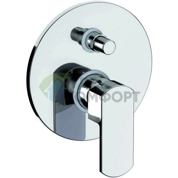 Смеситель для ванны и душа CISAL Roadster однорычажный встраиваемый, хром (RR00210021 ) - фото 1