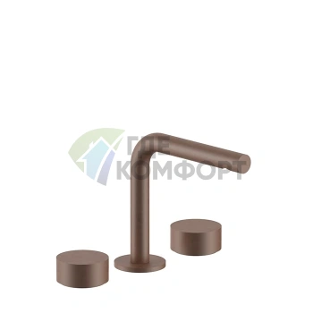 Смеситель для раковины Fantini AF/21 с изливом 155 мм в цвете Matt Copper PVD (27 P9 A204WF) - фото 1