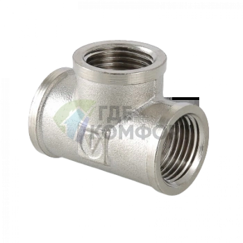 Тройник с внутренней резьбой 1 Valtec - фото 1